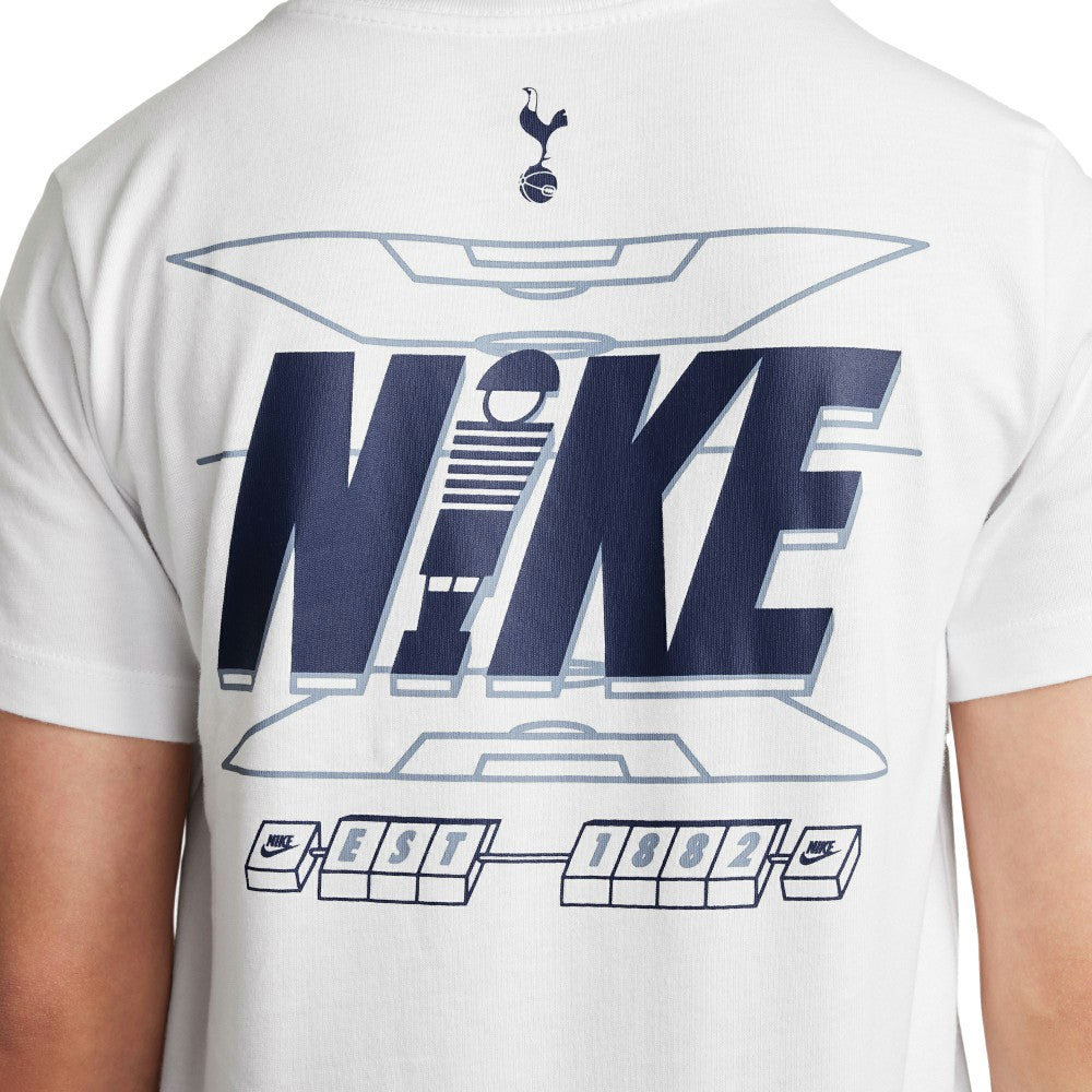 Nike Tottenham Hotspur Youth Play T-Shirts - White