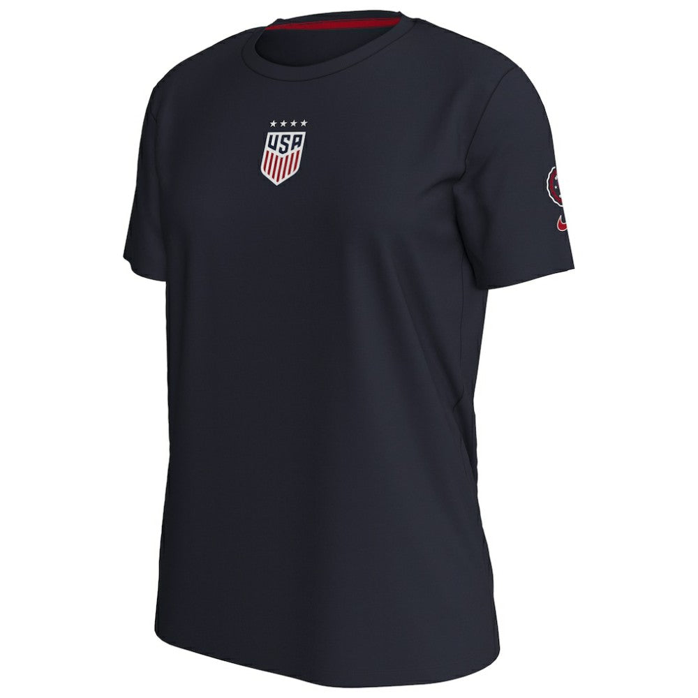 Nike USWNT Women's Crest T-Shirts - Navy