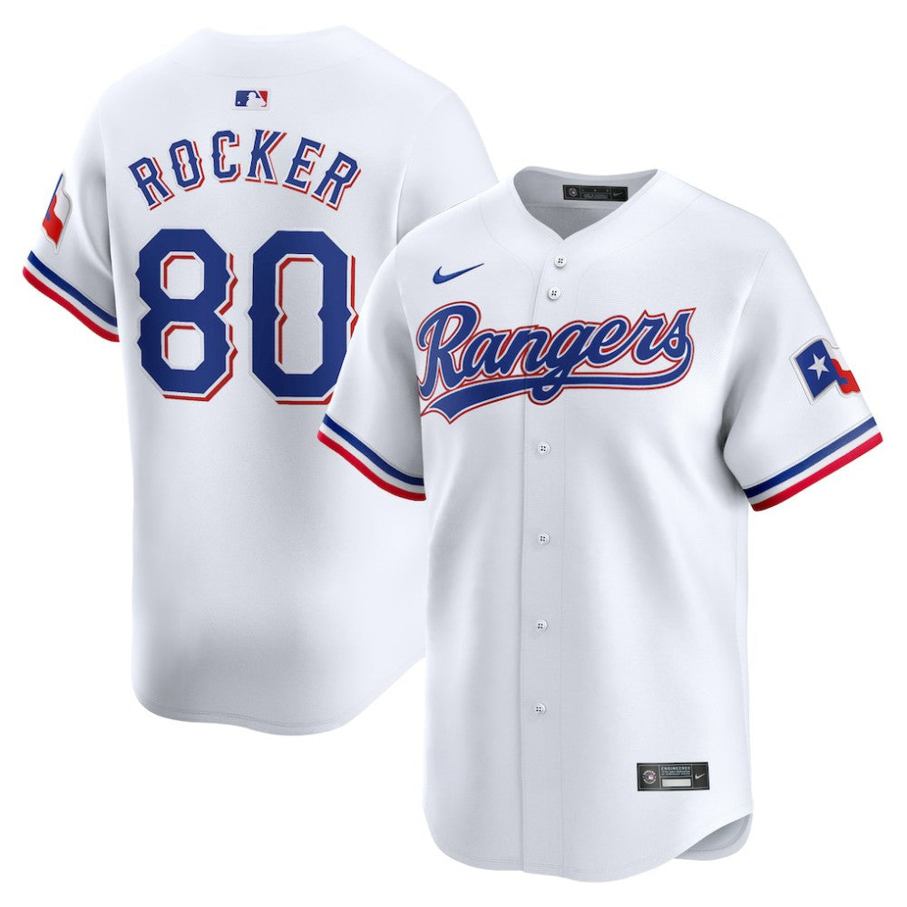 Kumar Rocker Texas Rangers Nike Home Limited Player Jersey Online