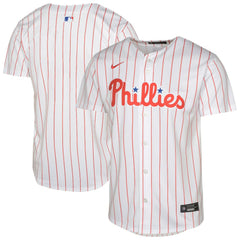 Philadelphia Phillies Nike Youth Home Blank Limited Jersey On Sale
