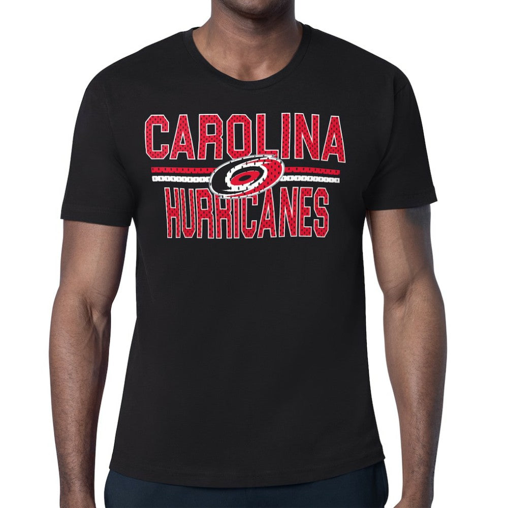 Carolina Hurricanes - Starter Mesh Look Team Name T-Shirt Black