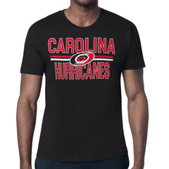 Carolina Hurricanes - Starter Mesh Look Team Name T-Shirt Black