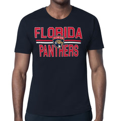 Florida Panthers - Starter Mesh Look Team Name T-Shirt Navy