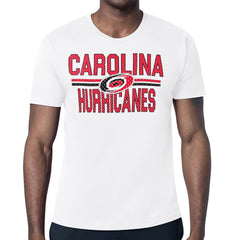 Carolina Hurricanes - Starter Mesh Look Team Name T-Shirt White