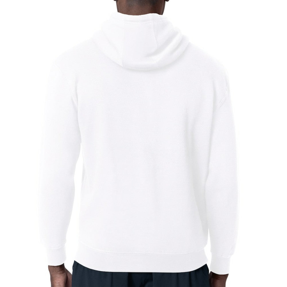 Colorado Avalanche - Starter Mesh Look Team Name Logo Tri-Blend Pullover Hoodie White
