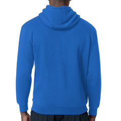 Edmonton Oilers - Starter Mesh Look Team Name Logo Tri-Blend Pullover Hoodie Royal