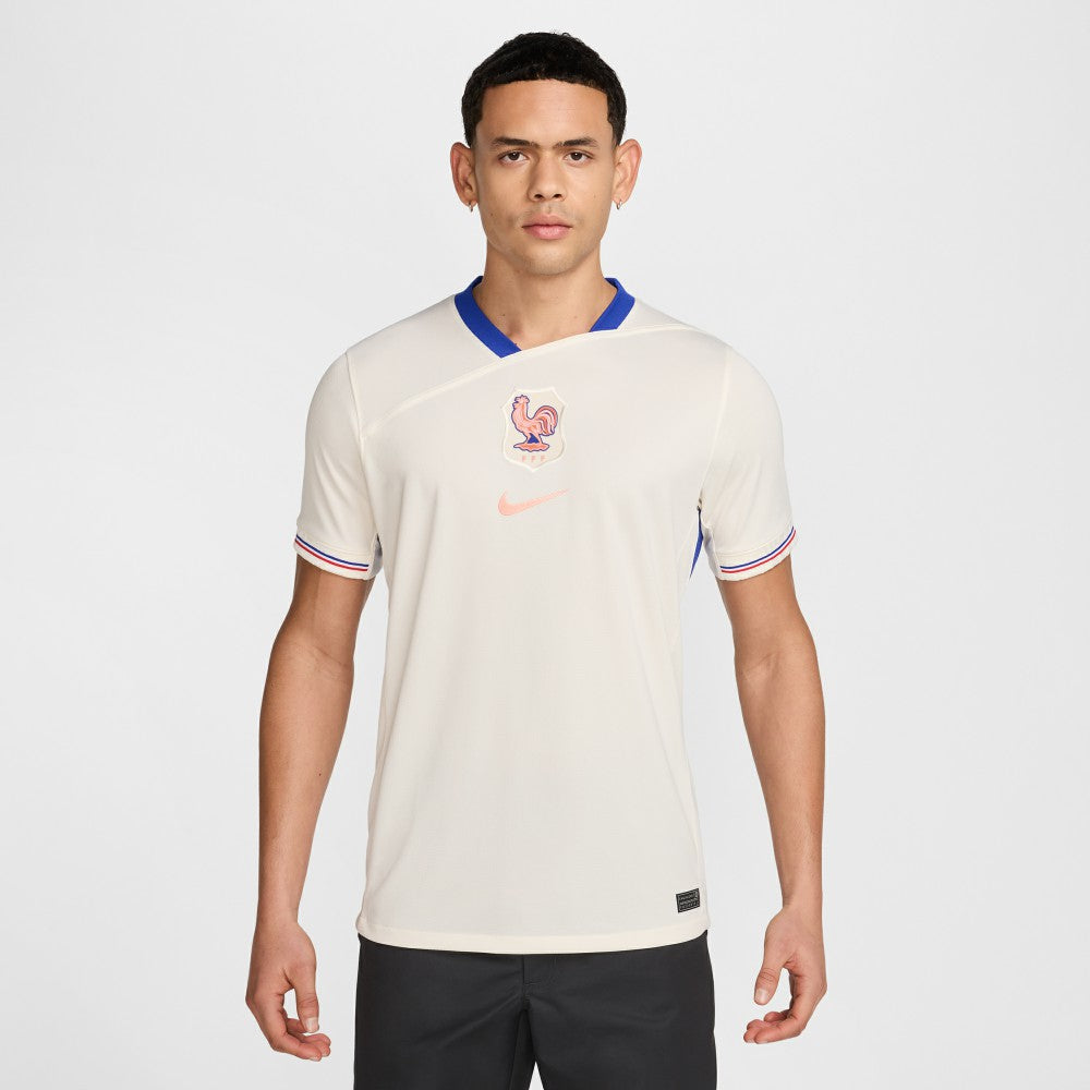 Nike France Women's National Team 2025/26 Away Replica Jerseys - Cream