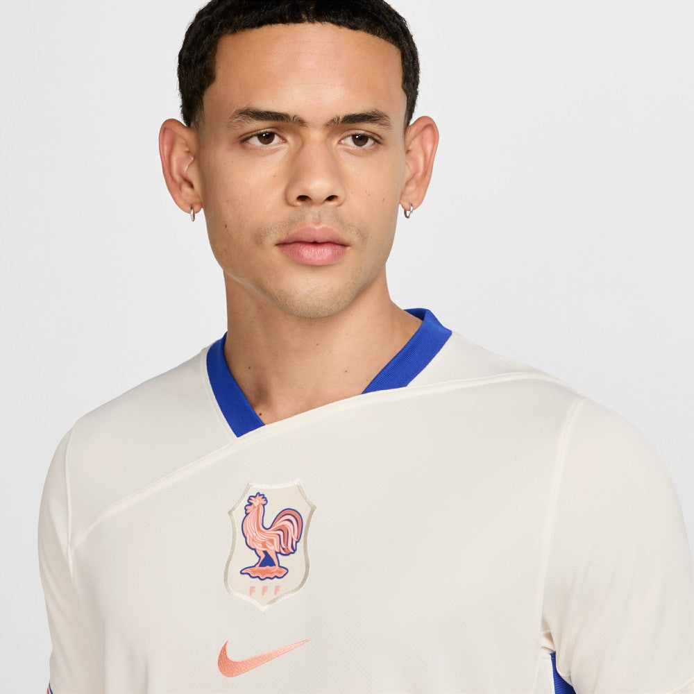 Nike France Women's National Team 2025/26 Away Replica Jerseys - Cream