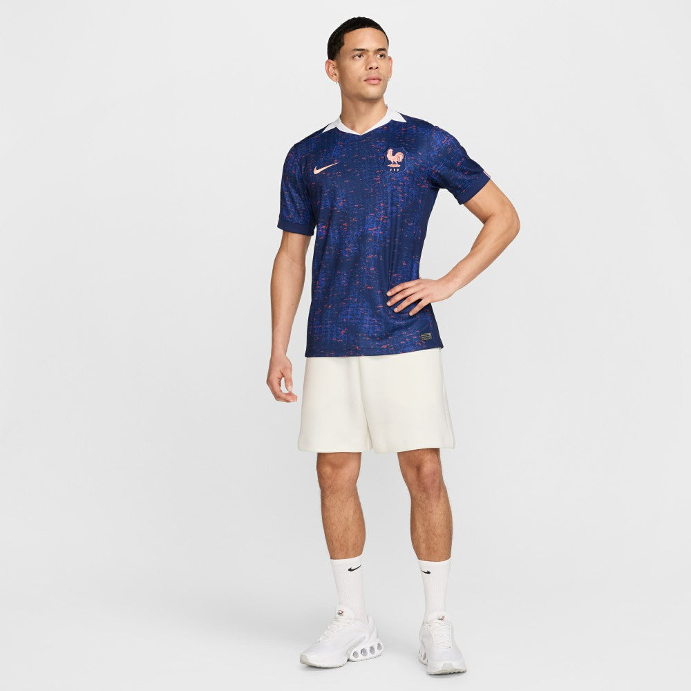 Nike France Women's National Team 2025/26 Home Replica Jerseys - Blue