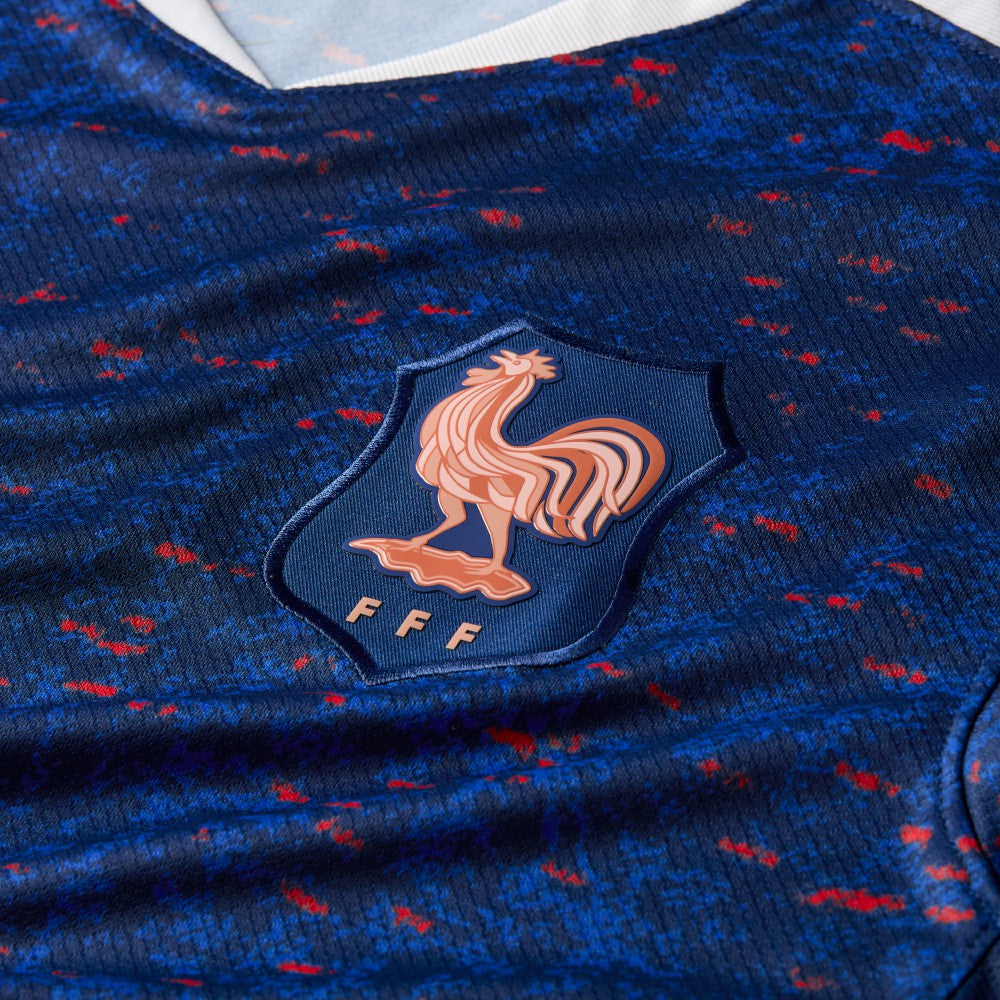 Nike France Women's National Team 2025/26 Home Replica Jerseys - Blue
