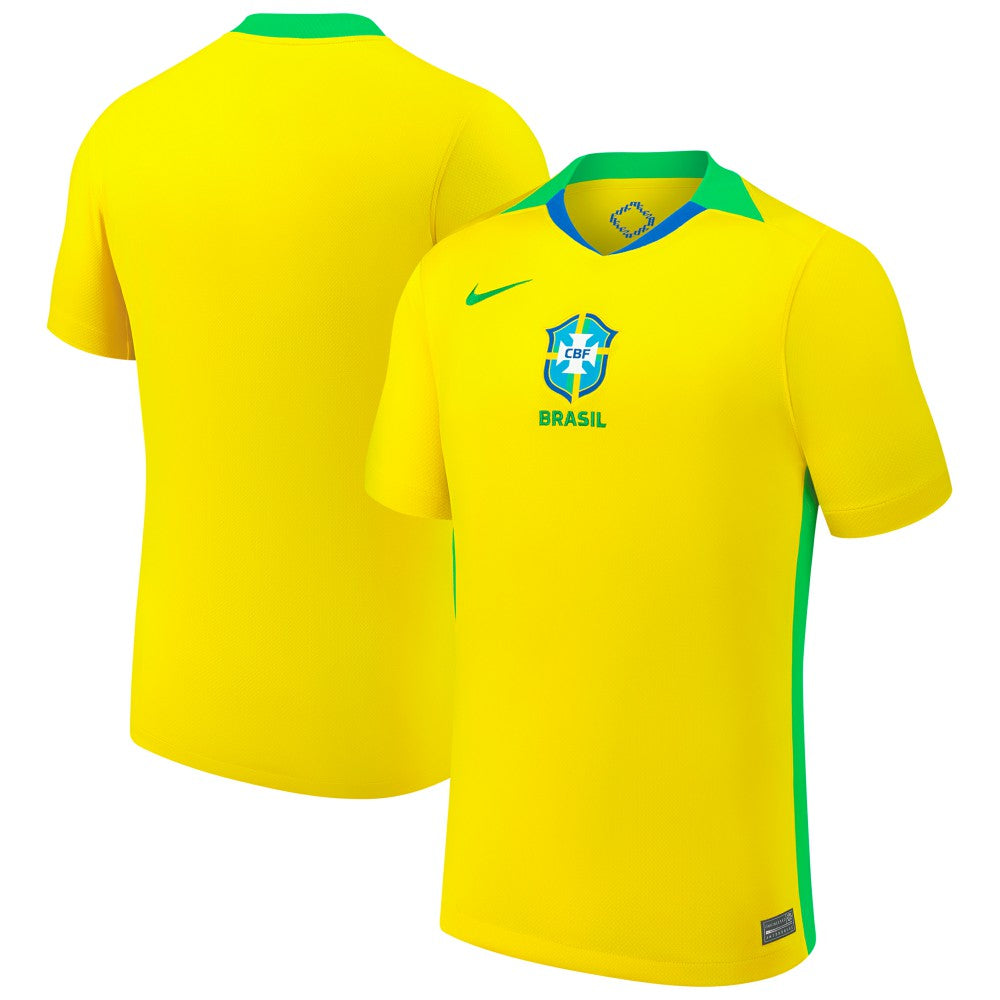 Nike Brazil Women's National Team 2025/26 Home Replica Jerseys - Yellow