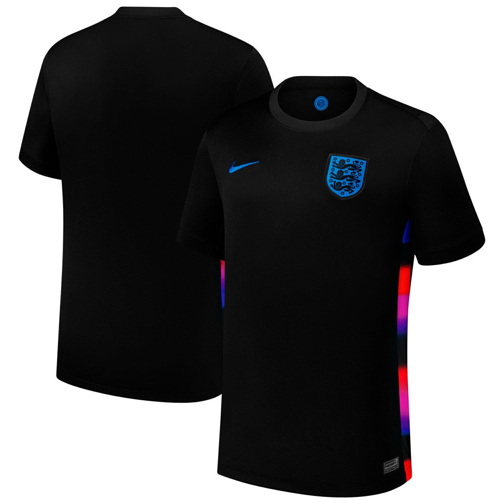 Nike England Women's National Team 2025/26 Away Replica Jerseys - Black