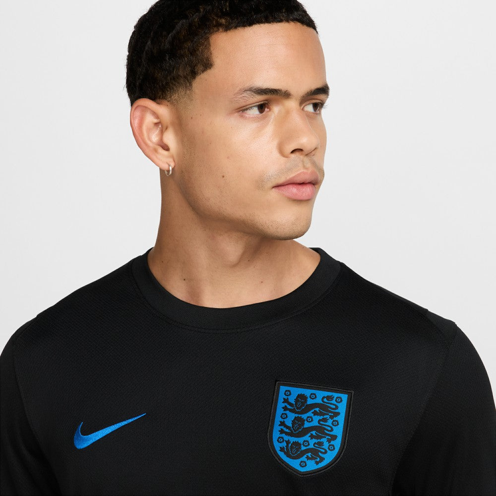 Nike England Women's National Team 2025/26 Away Replica Jerseys - Black
