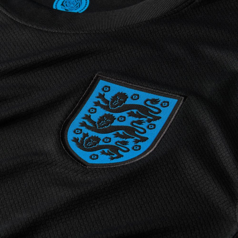 Nike England Women's National Team 2025/26 Away Replica Jerseys - Black