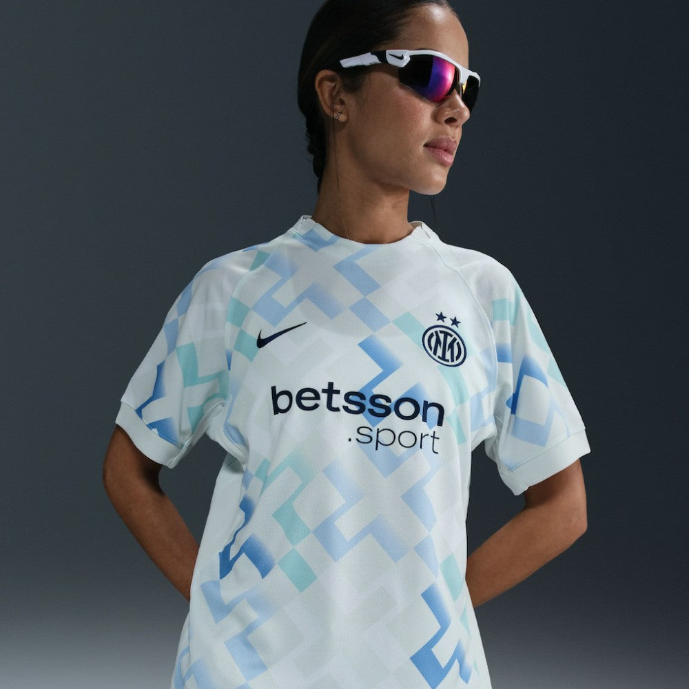 Nike Inter Milan Women's 2025/26 Away Replica Jerseys - Aqua