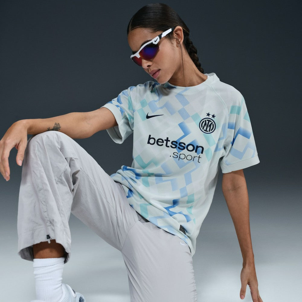 Nike Inter Milan Women's 2025/26 Away Replica Jerseys - Aqua