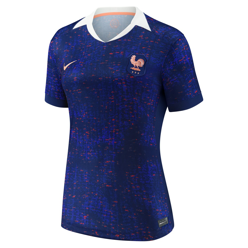Nike France Women's National Team Women's 2025/26 Home Replica Jerseys - Blue