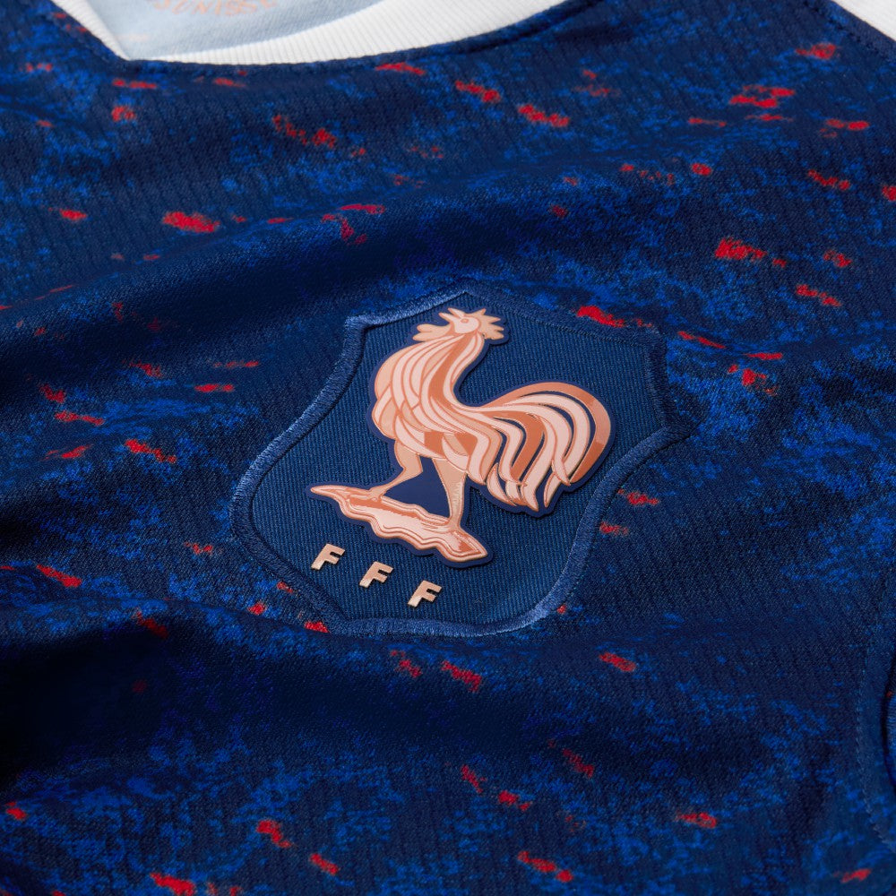 Nike France Women's National Team Women's 2025/26 Home Replica Jerseys - Blue