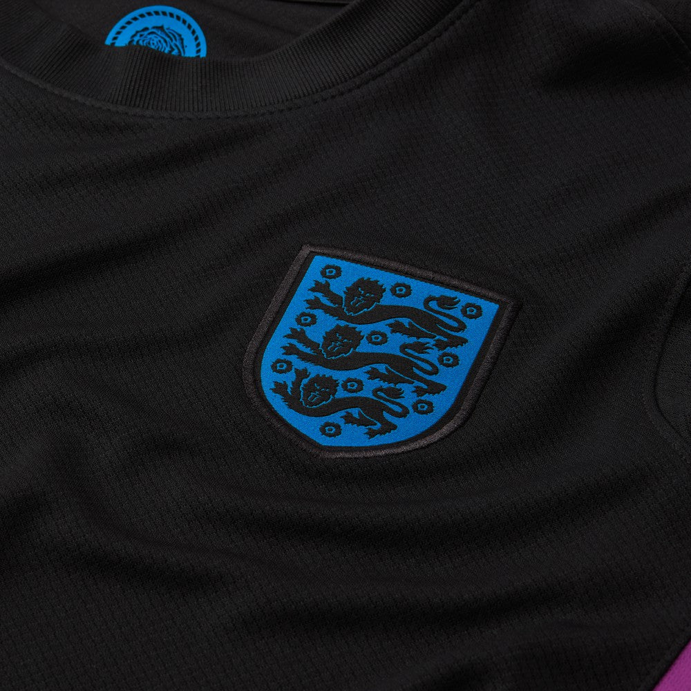 Nike England Women's National Team Women's 2025/26 Away Replica Jerseys - Black