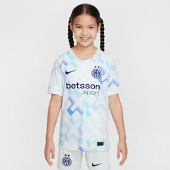 Nike Inter Milan Youth 2025/26 Away Replica Jerseys - Aqua