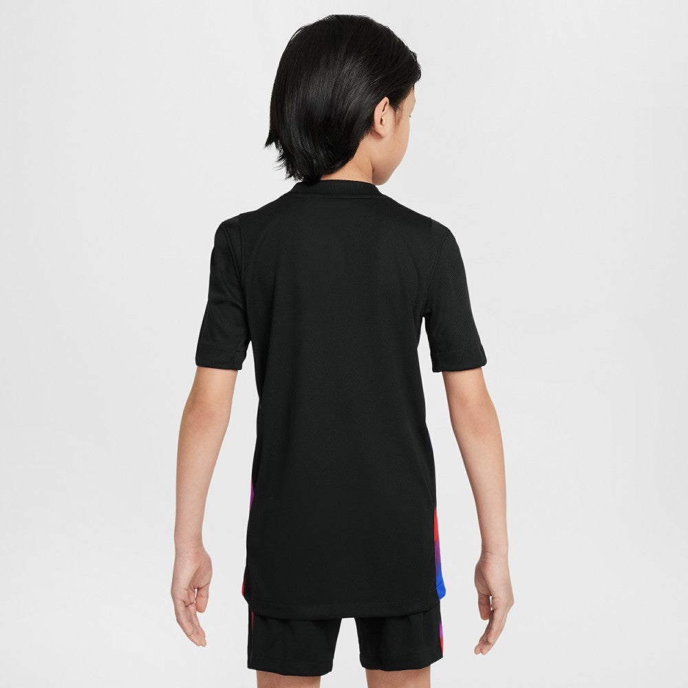 Nike England Women's National Team Youth 2025/26 Away Replica Jerseys - Black
