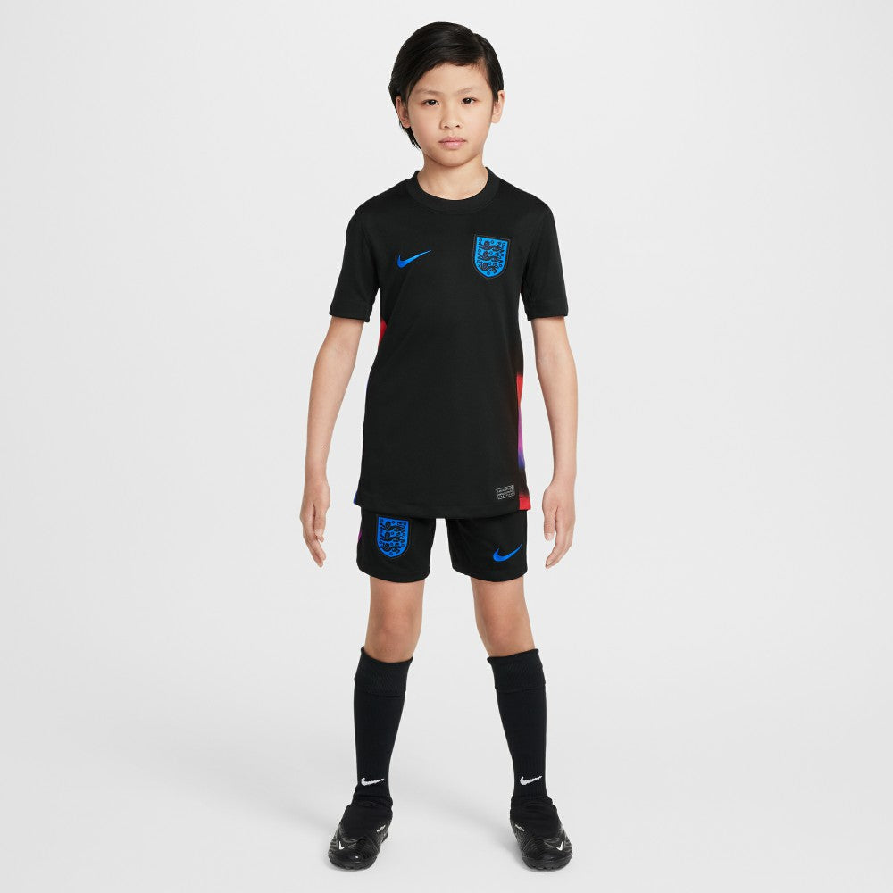 Nike England Women's National Team Youth 2025/26 Away Replica Jerseys - Black