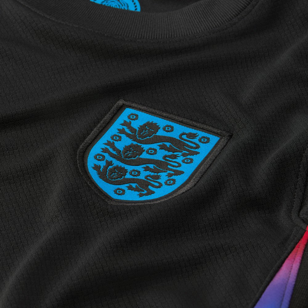Nike England Women's National Team Youth 2025/26 Away Replica Jerseys - Black
