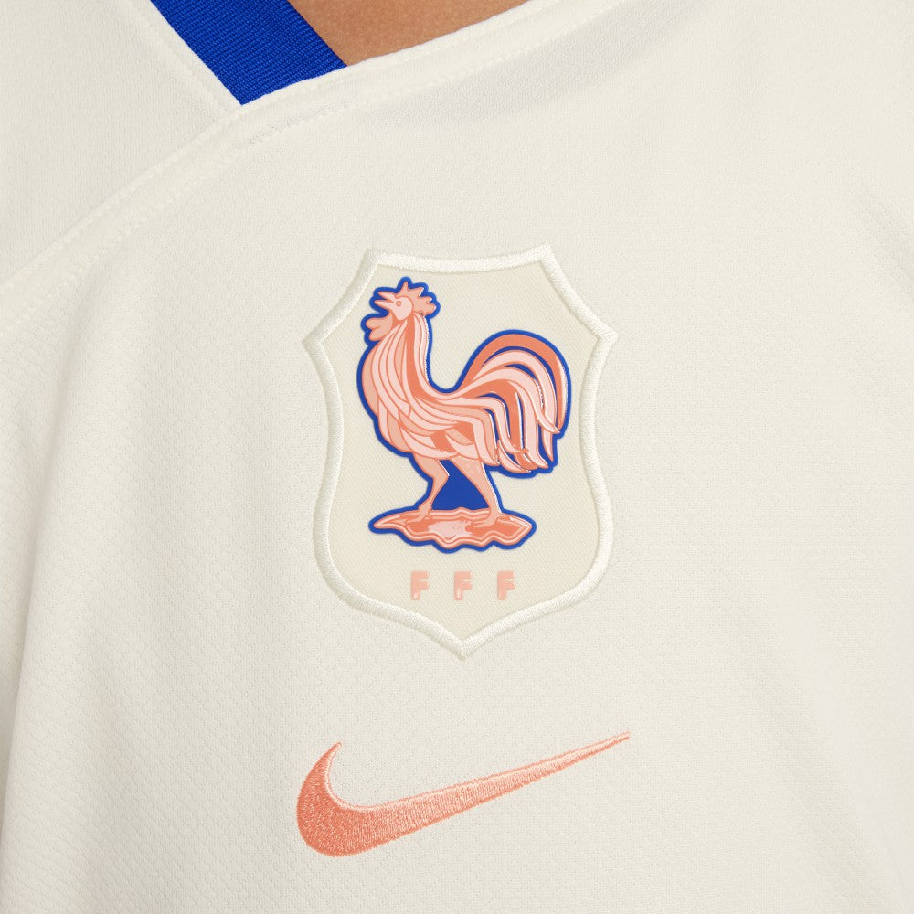 Nike France Women's National Team Youth 2025/26 Away Replica Jerseys - Cream