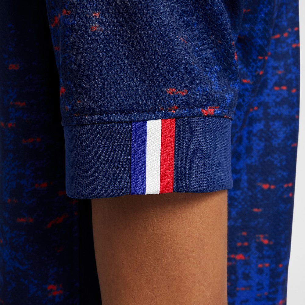 Nike France Women's National Team Youth 2025/26 Home Replica Jerseys - Blue