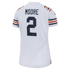 D.J. Moore Chicago Bears Women's Alternate Game Jersey White - Nike