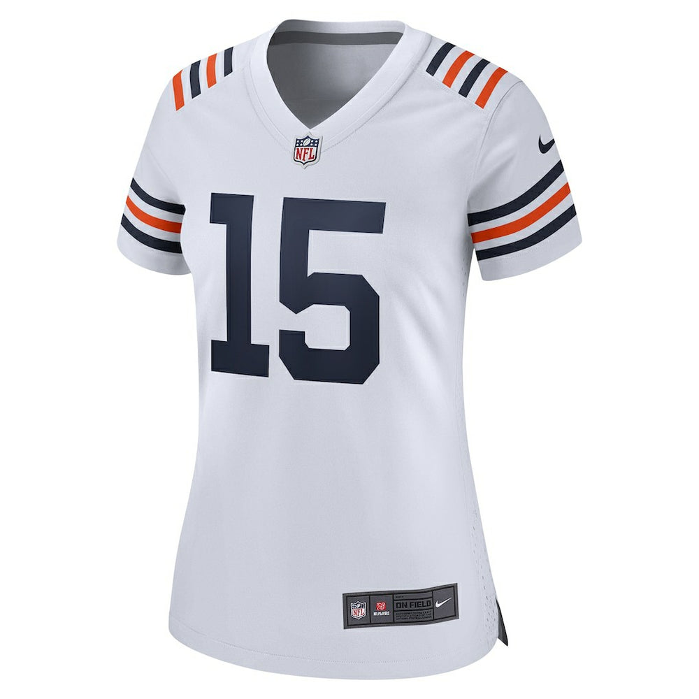 Rome Odunze Chicago Bears Women's Alternate Game Jersey White - Nike
