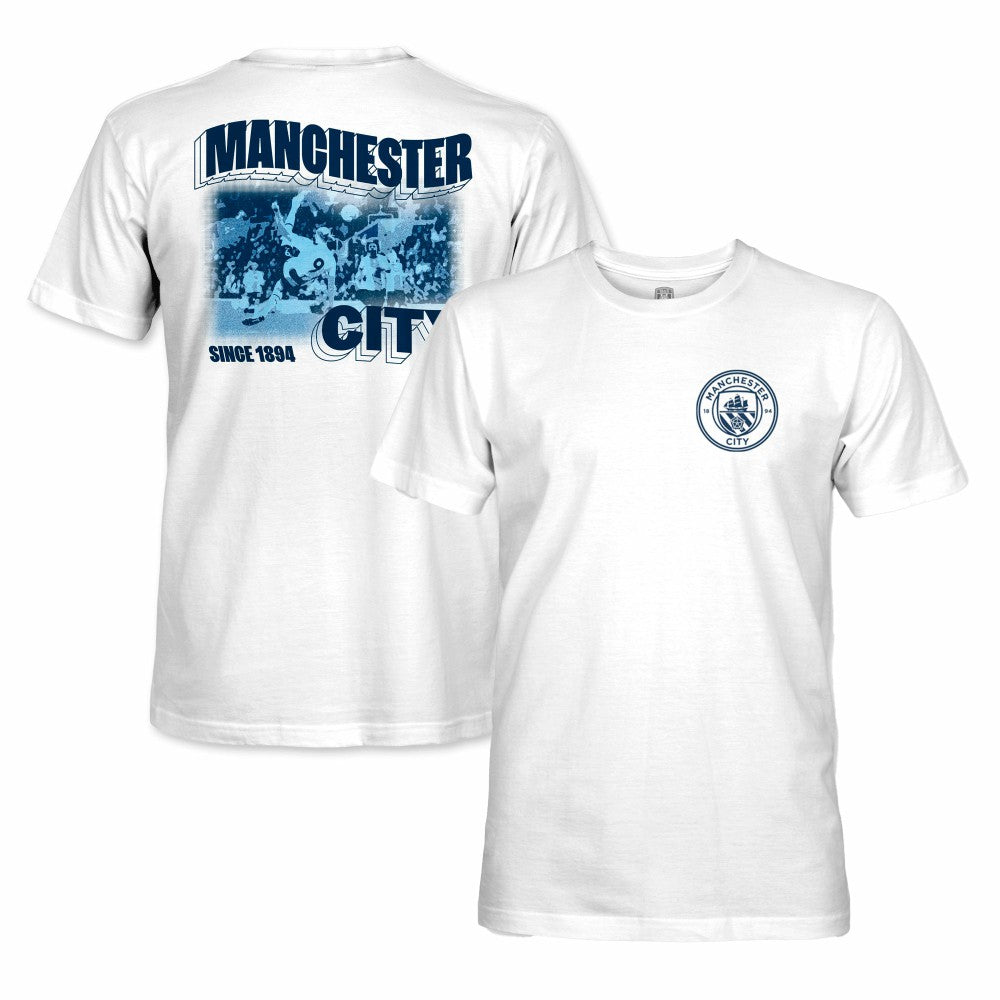 Manchester City 1863FC Duo Tone Player T-Shirts - White