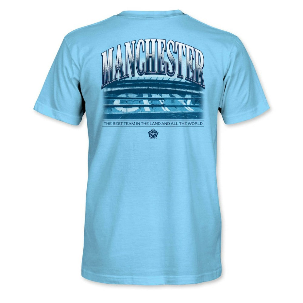 Manchester City 1863FC Duo Tone Stadium T-Shirts - Sky Blue