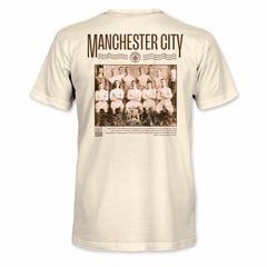 Manchester City 1863FC Vintage Photo T-Shirts - Natural