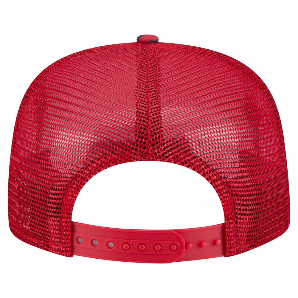 San Francisco 49ers New Era Adventure Pattern Golfer Snapback Hat Scarlet - NFL