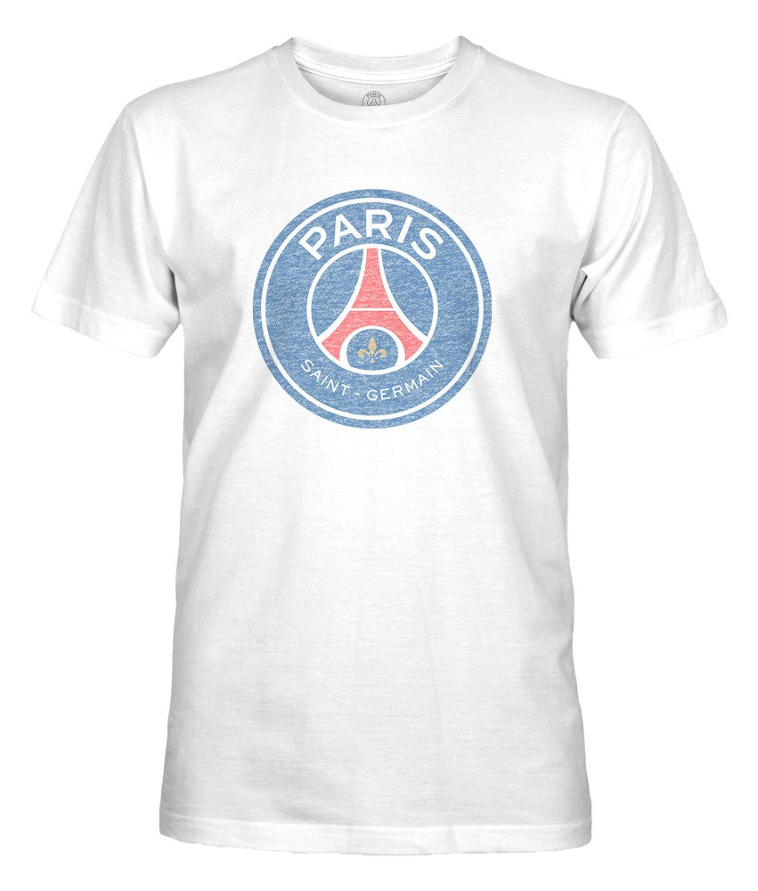 Paris Saint-Germain 1863FC Color Badge T-Shirts - White