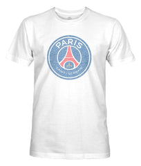 Paris Saint-Germain 1863FC Color Badge T-Shirts - White