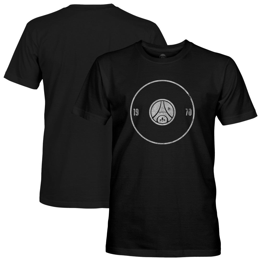 Paris Saint-Germain 1863FC Heritage Circle T-Shirts - Black