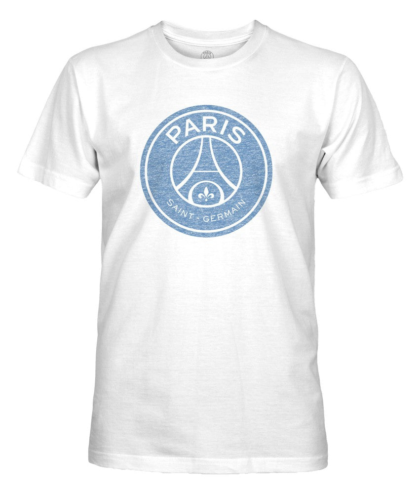 Paris Saint-Germain 1863FC Mono Badge T-Shirts - White