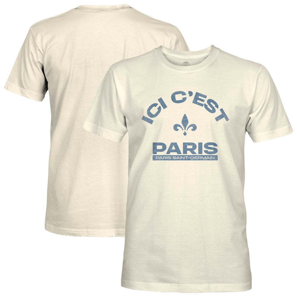 Paris Saint-Germain 1863FC Team Arch T-Shirts - Tan