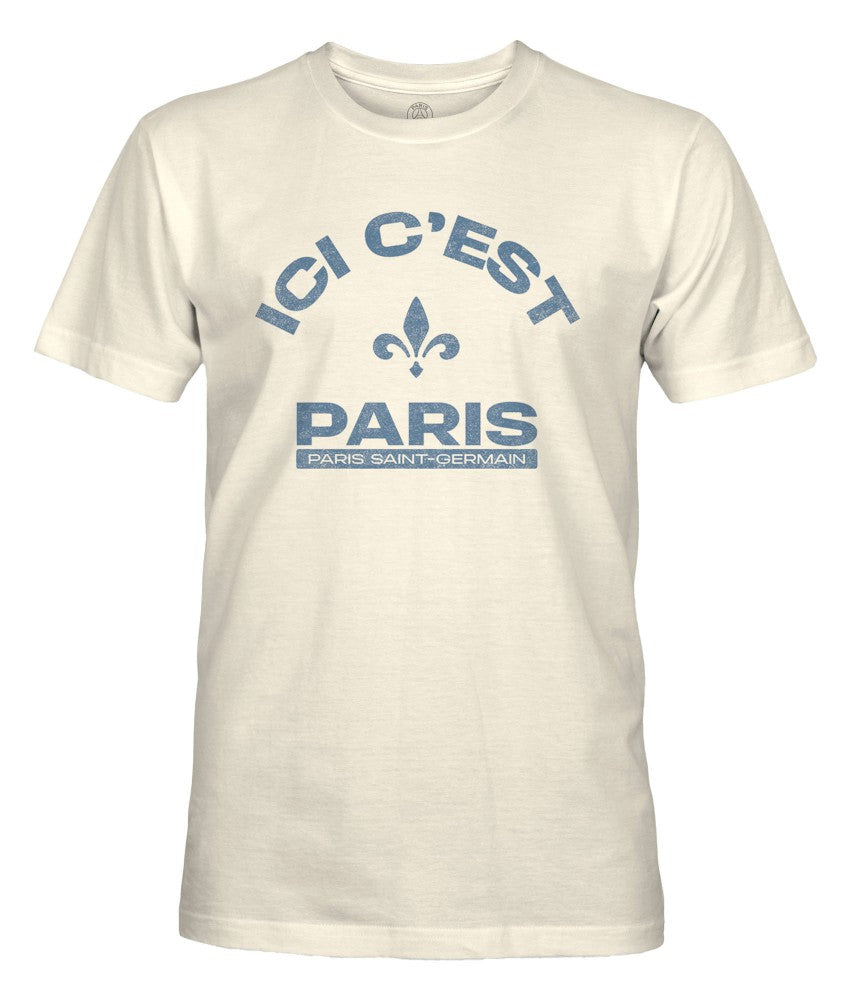 Paris Saint-Germain 1863FC Team Arch T-Shirts - Tan