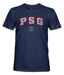 Paris Saint-Germain 1863FC Athletic Wordmark Vintage Tri-Blend T-Shirts - Navy