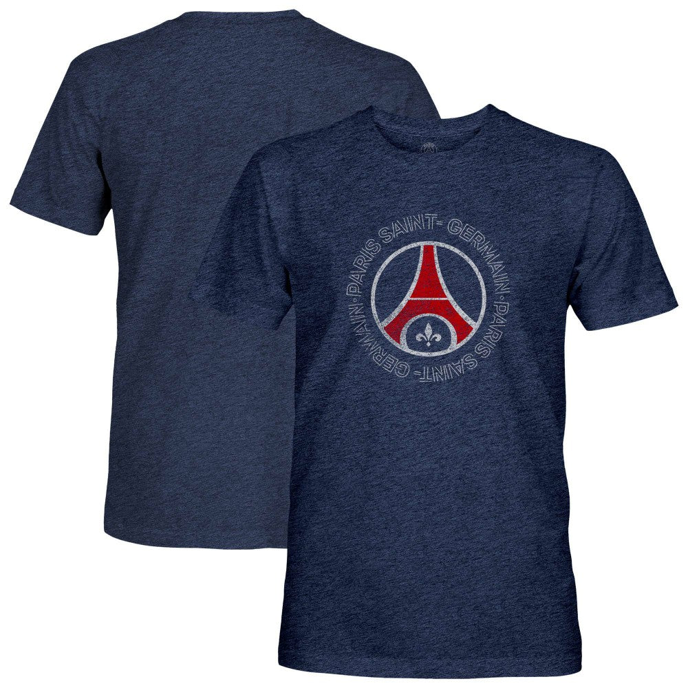 Paris Saint-Germain 1863FC Roundabout Vintage Tri-Blend T-Shirts - Navy
