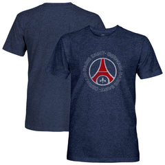 Paris Saint-Germain 1863FC Roundabout Vintage Tri-Blend T-Shirts - Navy