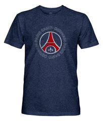 Paris Saint-Germain 1863FC Roundabout Vintage Tri-Blend T-Shirts - Navy