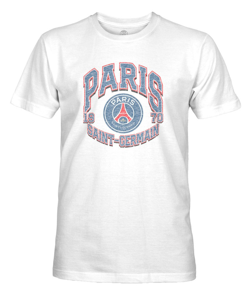 Paris Saint-Germain 1863FC Retro Wordmark T-Shirts - White