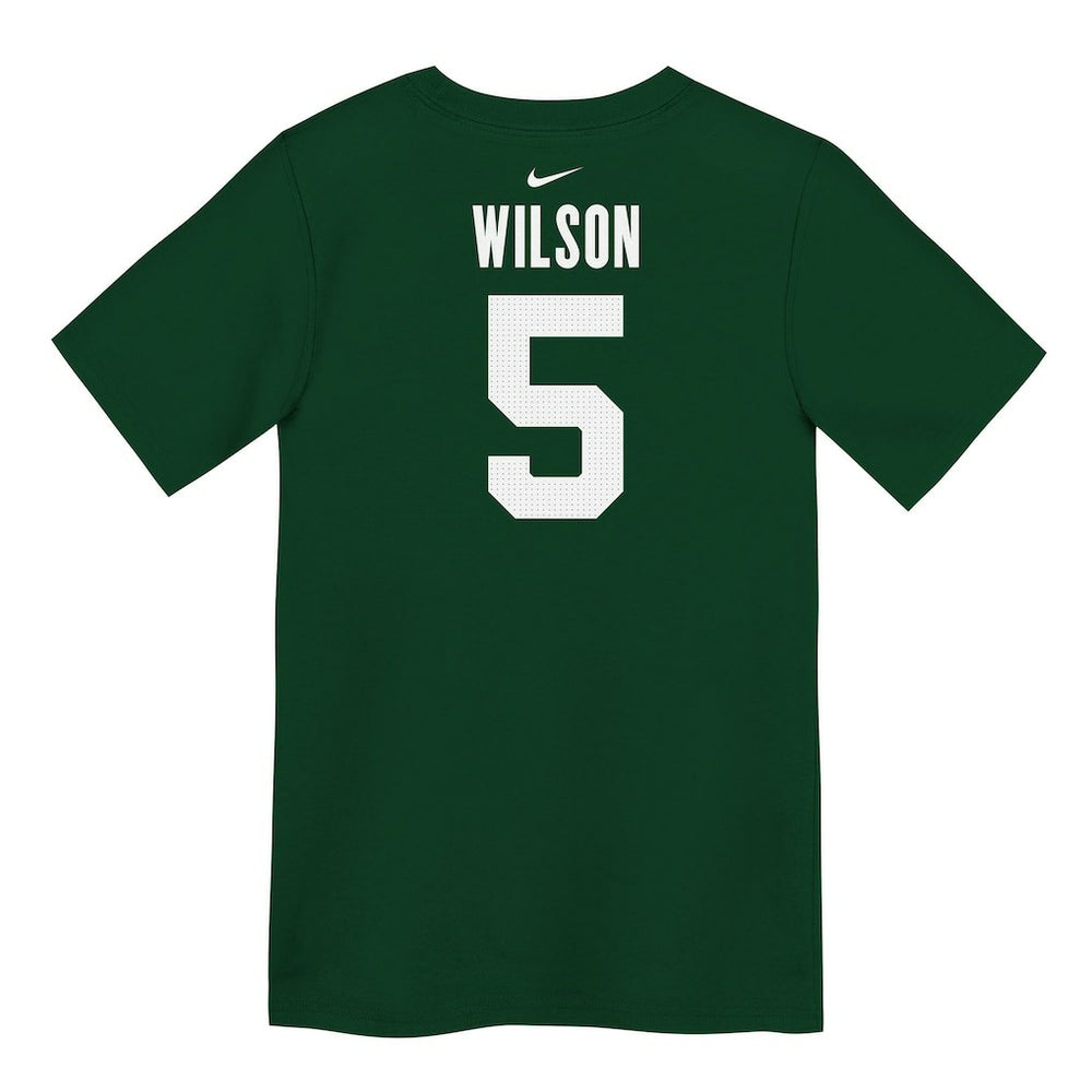 Garrett Wilson New York Jets Preschool Player Name & Number T-Shirt Green - Nike