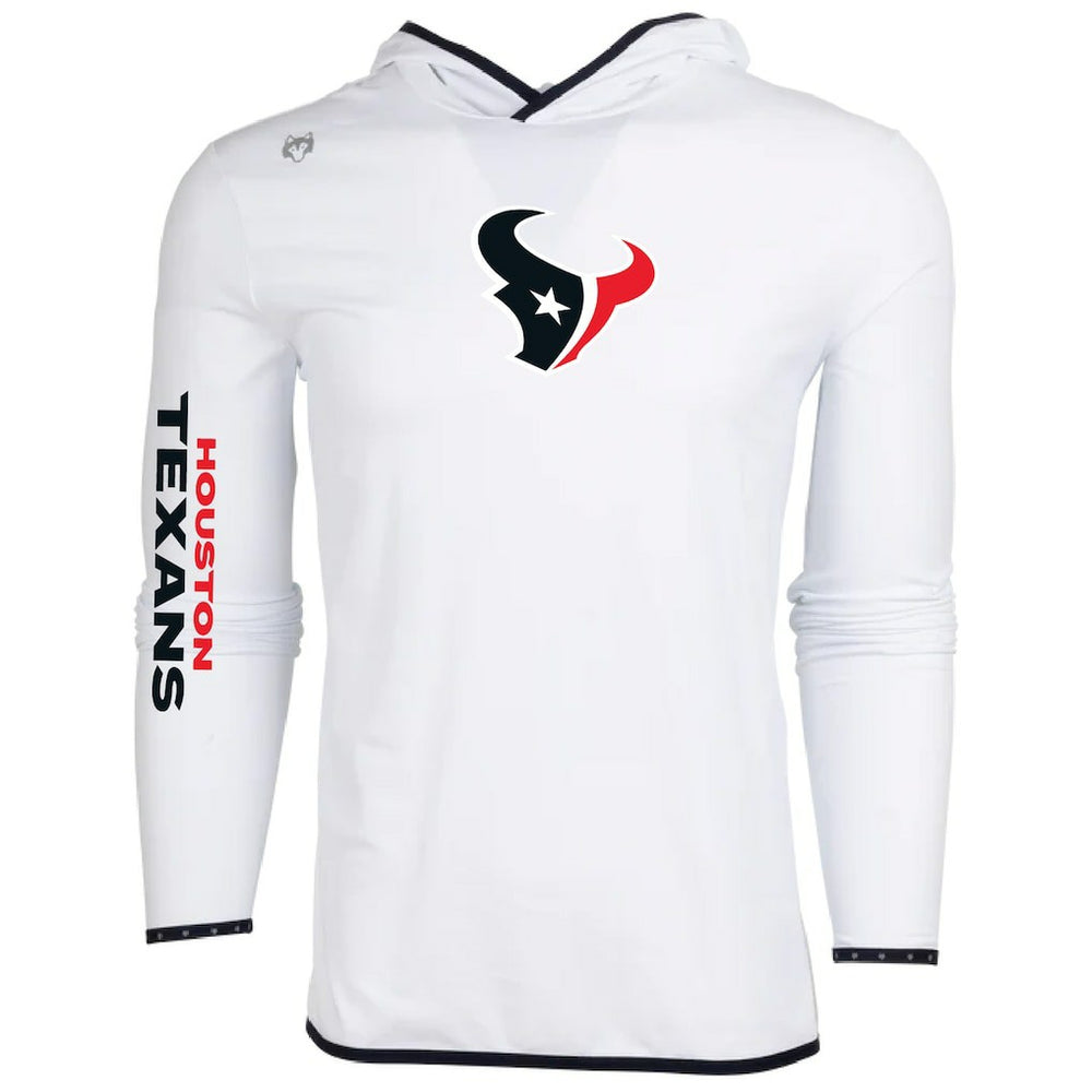 Houston Texans Greyson Clothiers Colorado Long Sleeve Hoodie T-Shirt White - NFL