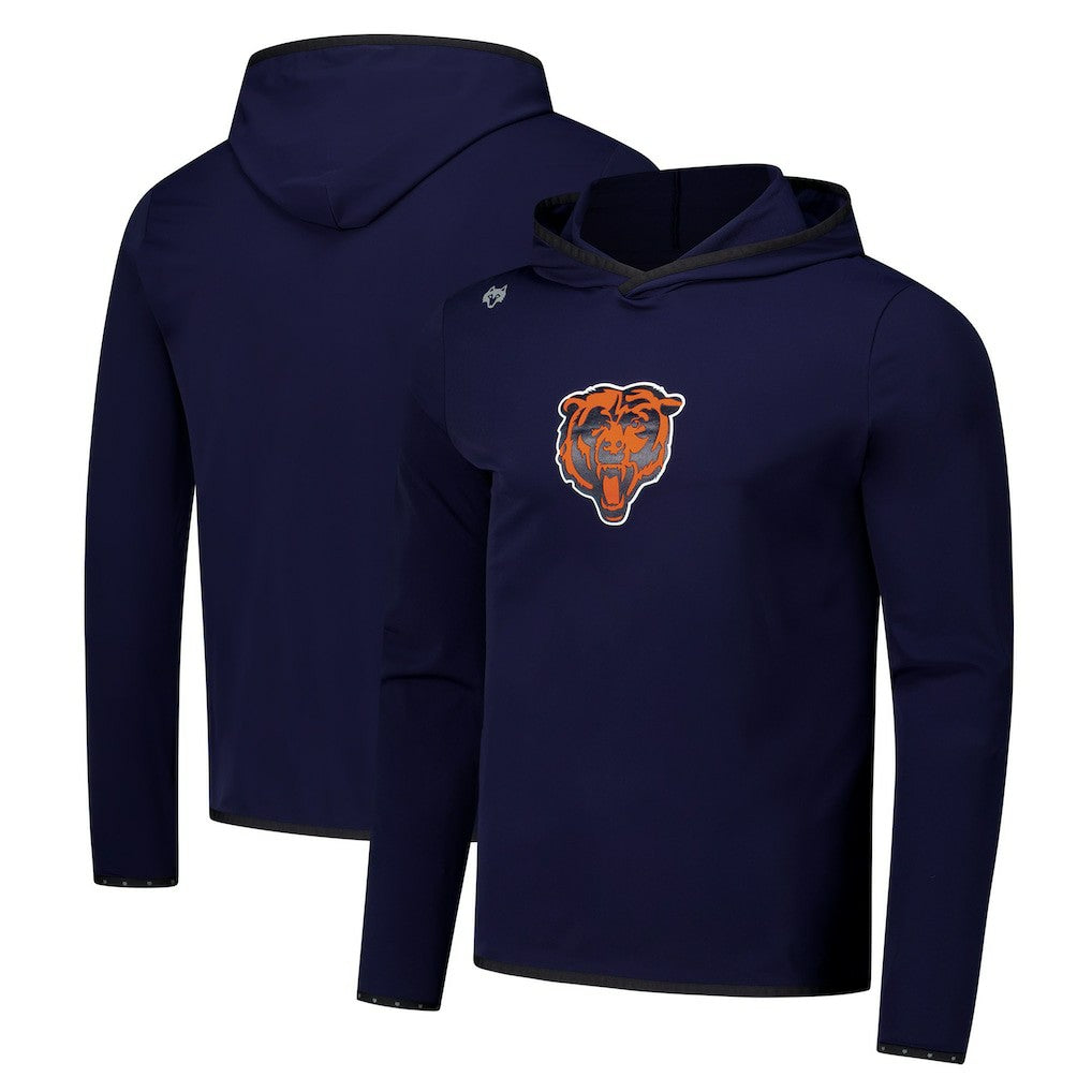 Chicago Bears Greyson Clothiers Colorado Long Sleeve Hoodie T-Shirt Navy - NFL