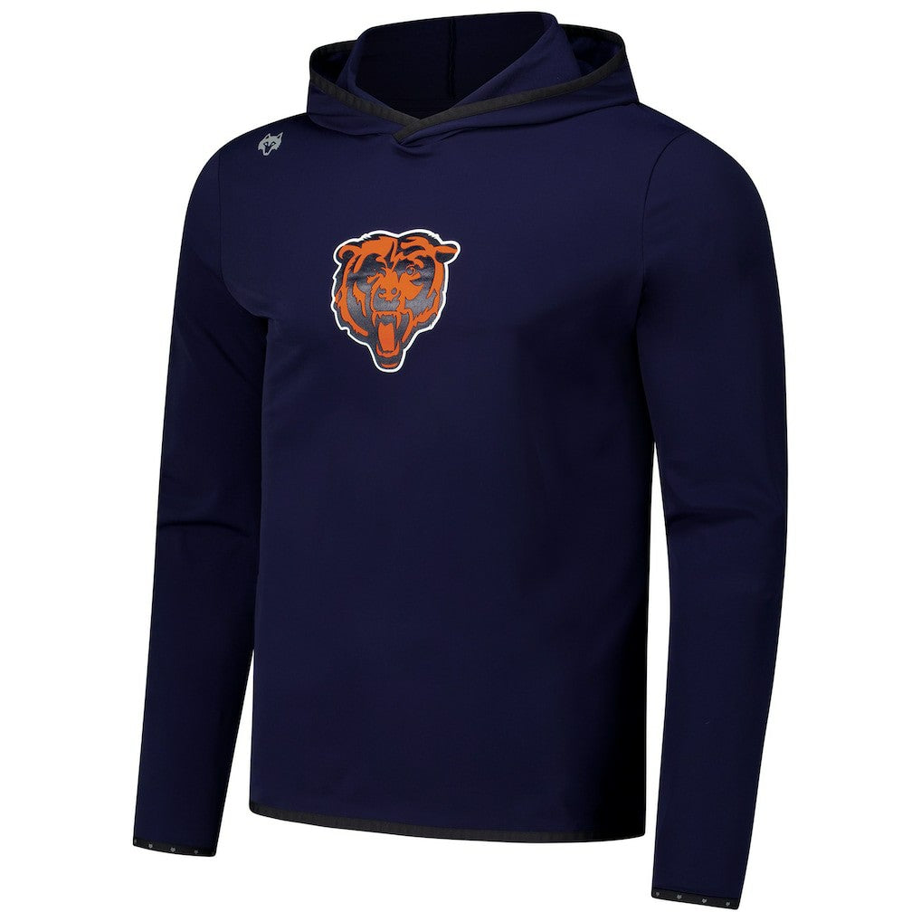Chicago Bears Greyson Clothiers Colorado Long Sleeve Hoodie T-Shirt Navy - NFL